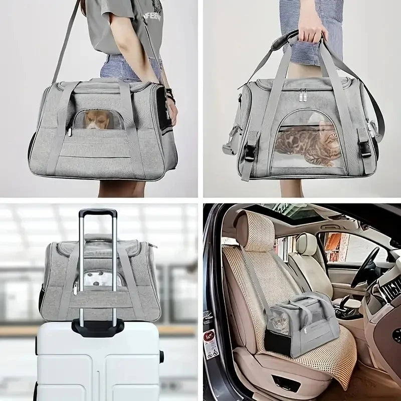 Large Cat Travel Carrier Bag
