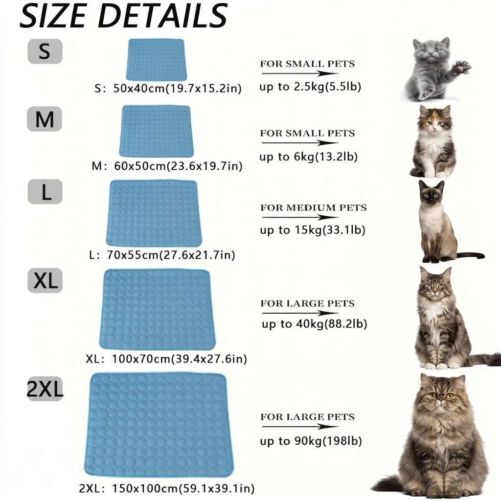 Summer Cooling Mat for Cats