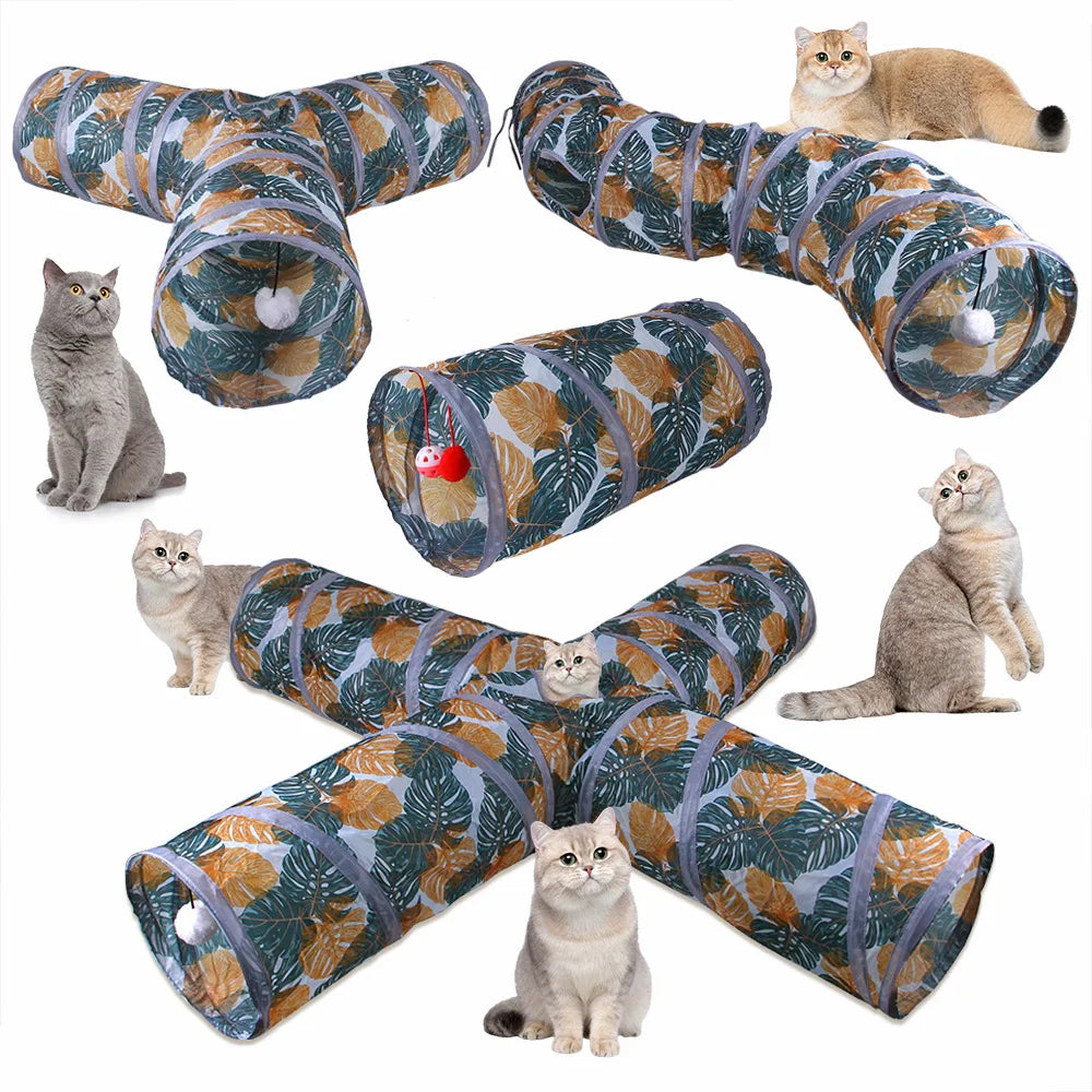 Collapsible Cat Play Tunnel
