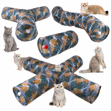 Collapsible Cat Play Tunnel