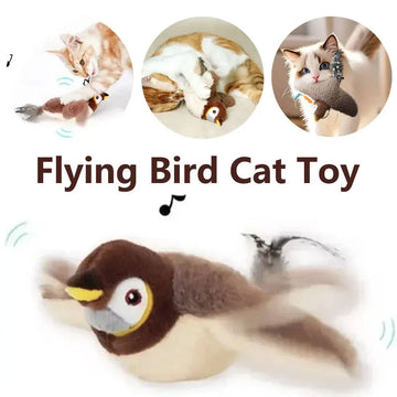 Interactive Flying Bird Cat Toy