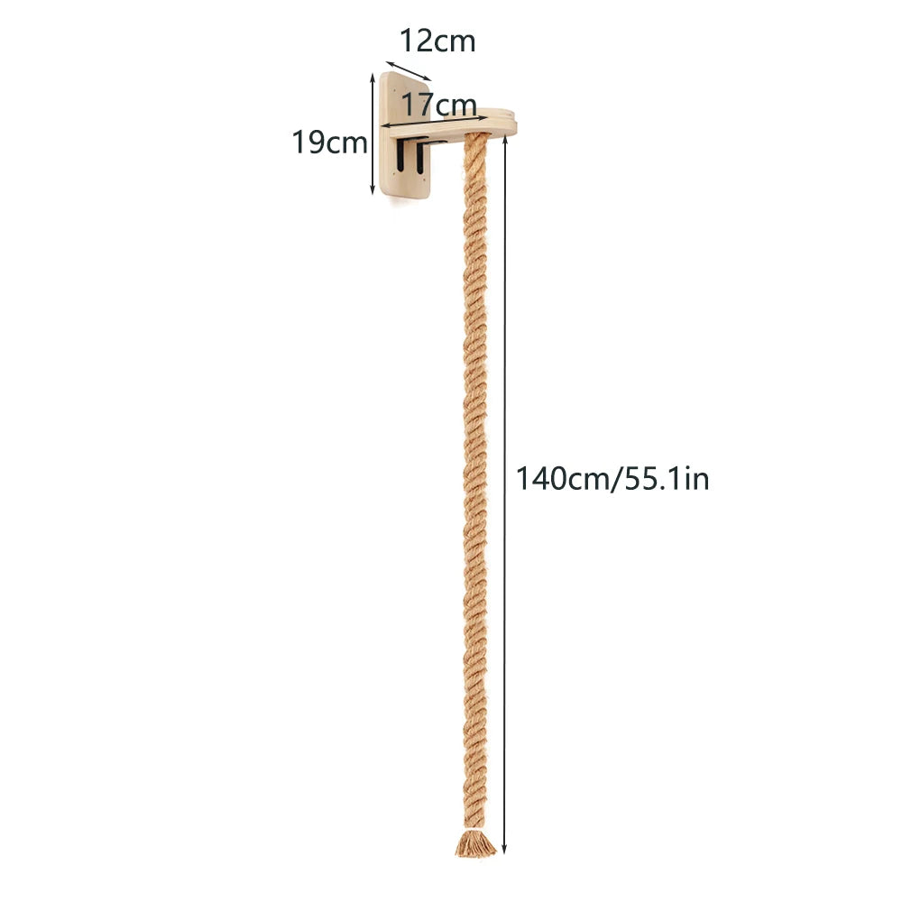 Wall Mounted Cat Climbing Hammock