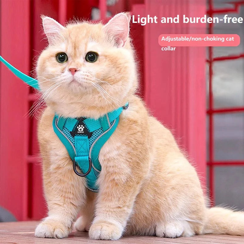 Anti-Escape Cat Harness & Leash