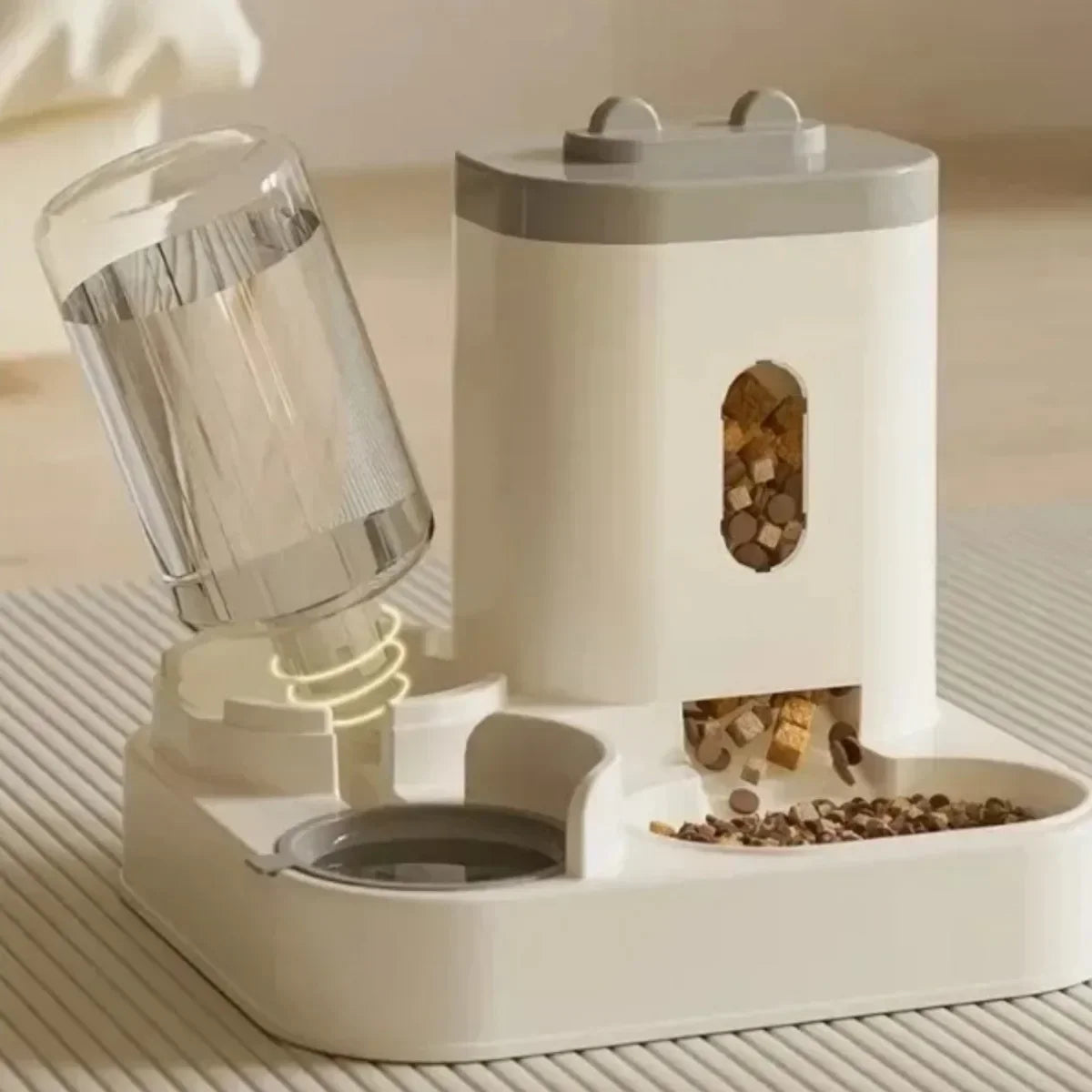 Auto Cat Food & Water Bowl