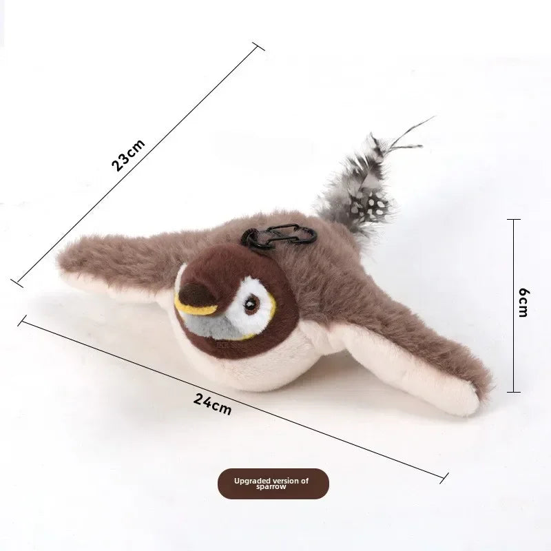 Interactive Flying Bird Cat Toy
