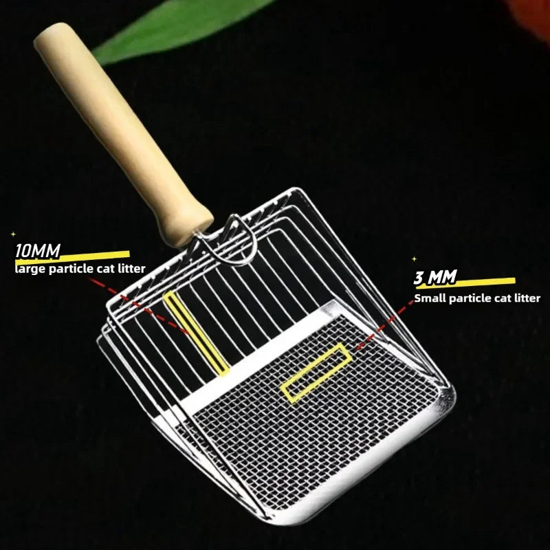 Stainless Steel Cat Litter Scoop