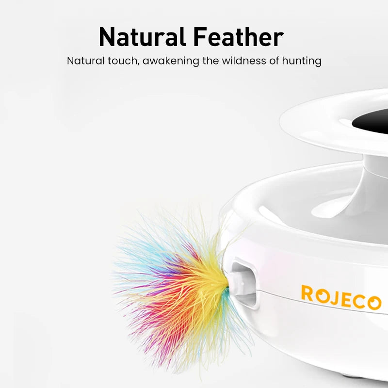 2-in-1 Smart Auto Cat Toy