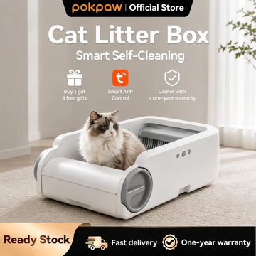 Open Top Auto Cat Litter Box
