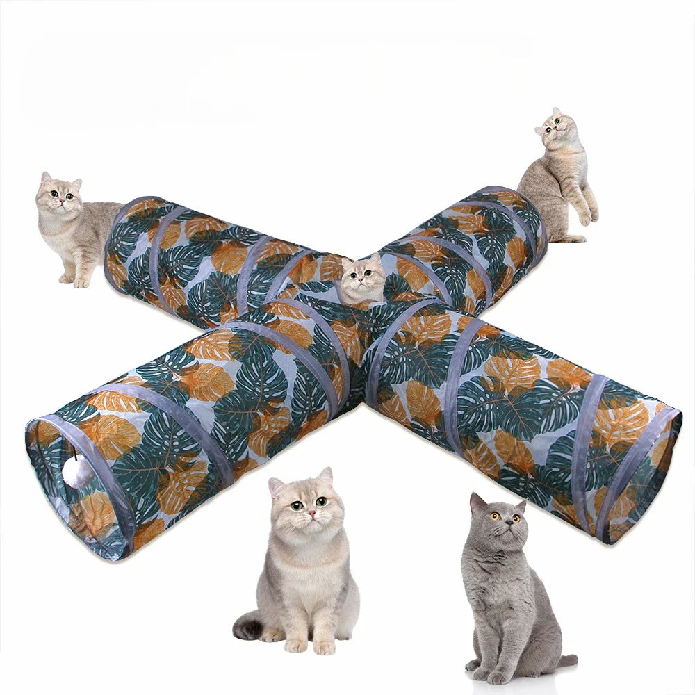 Collapsible Cat Play Tunnel