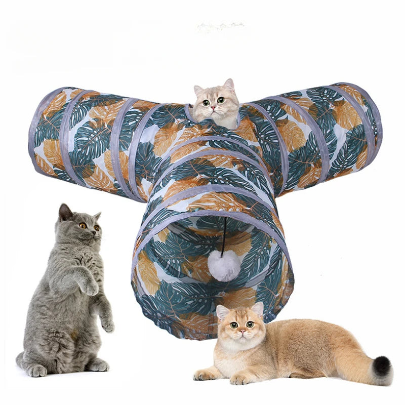 Collapsible Cat Play Tunnel