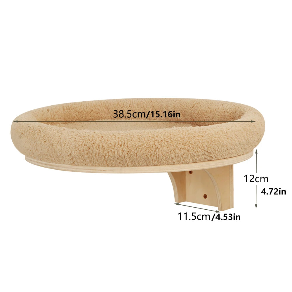 Wall Mounted Cat Climbing Hammock