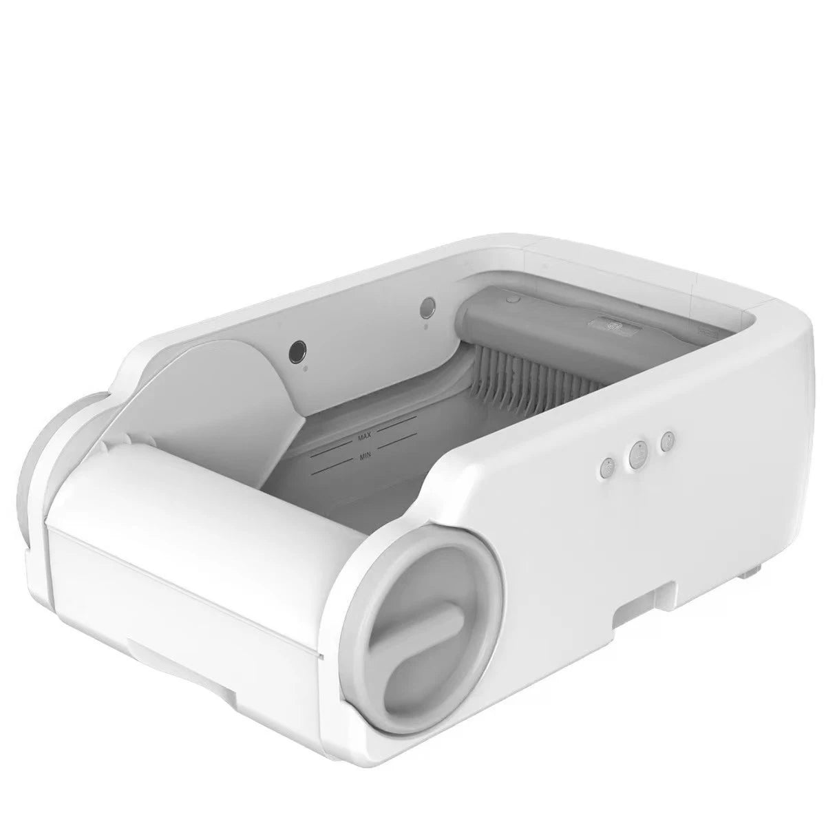 Open Top Auto Cat Litter Box