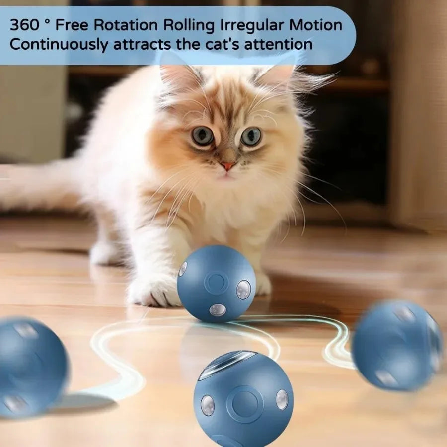 Automatic Rolling Smart Cat Toy