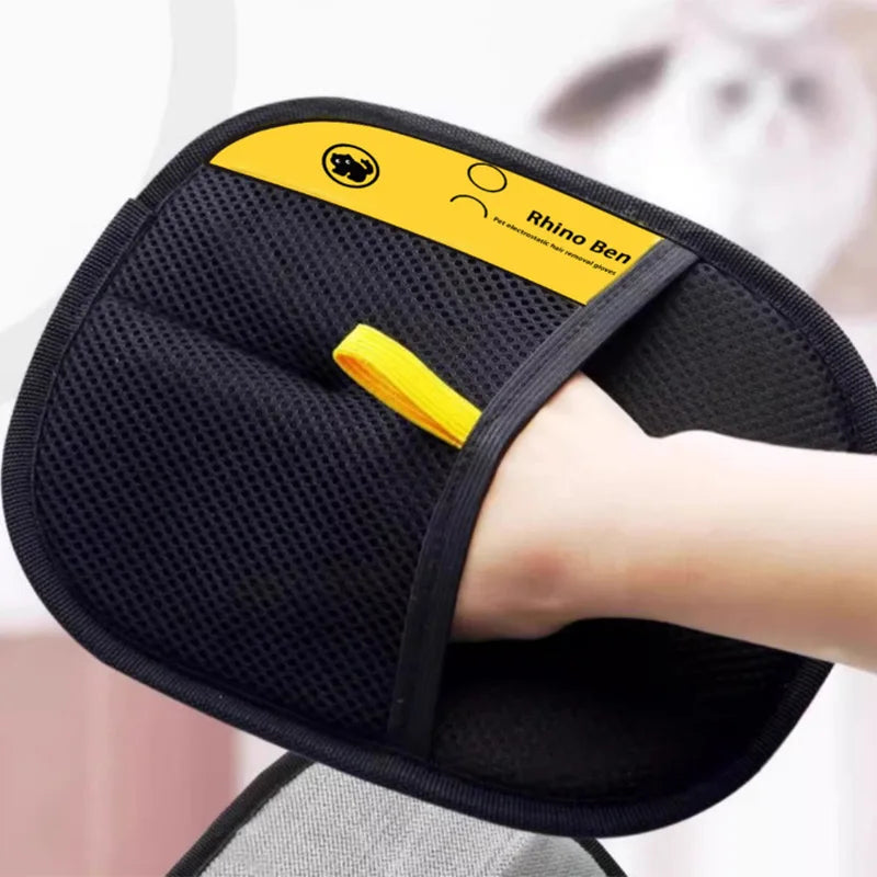 Cat Hair Removal Grooming Gloves