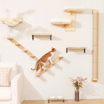 Wall Mounted Cat Climbing Hammock