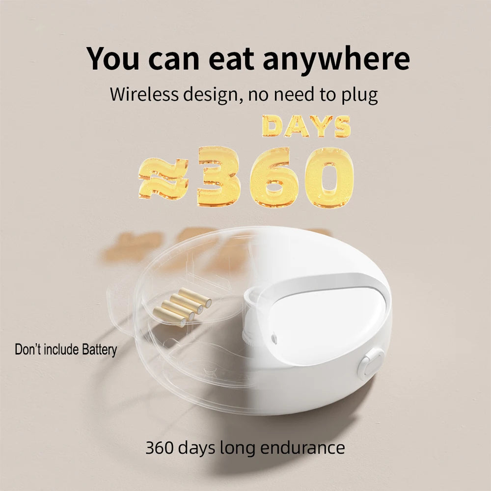 4-Meal Automatic Dry Wet Feeder