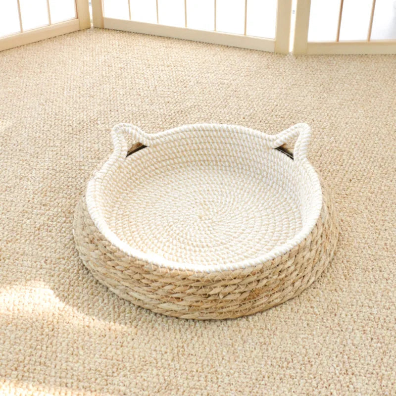Rattan Woven Cat Scratch Board