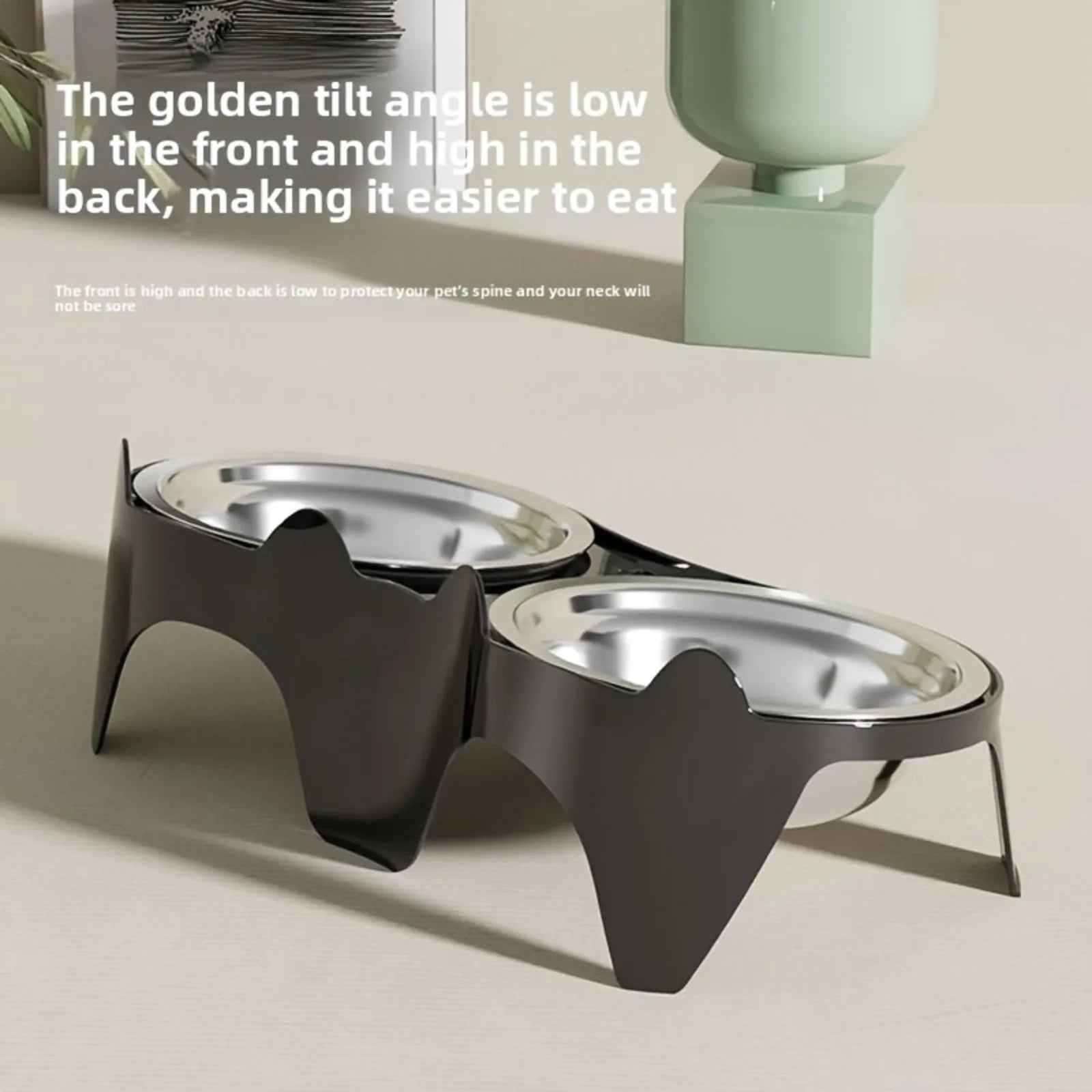 2-in-1 Cat Food Bowl Set