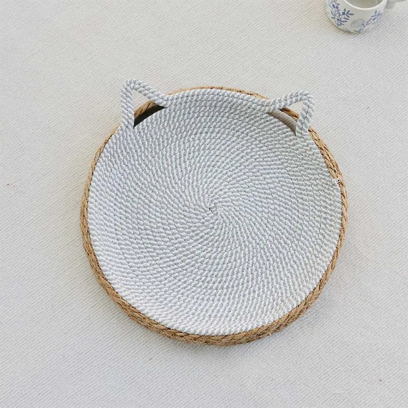 Rattan Woven Cat Scratch Board
