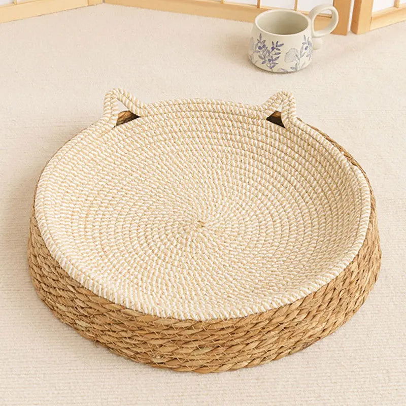 Rattan Woven Cat Scratch Board