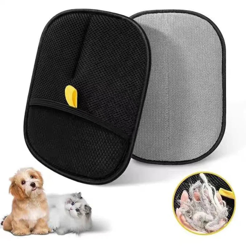 Cat Hair Removal Grooming Gloves