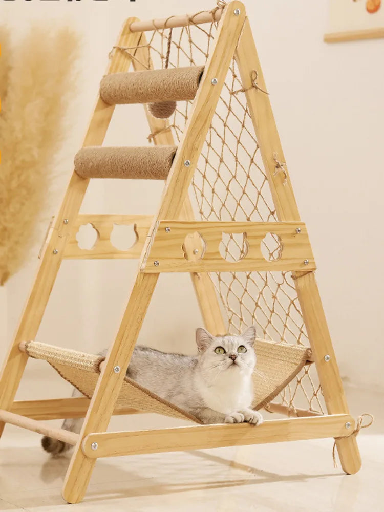 Large Cat Climbing Net Cat Frame