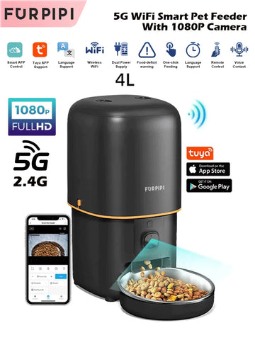 Smart Cat Feeder with Camera