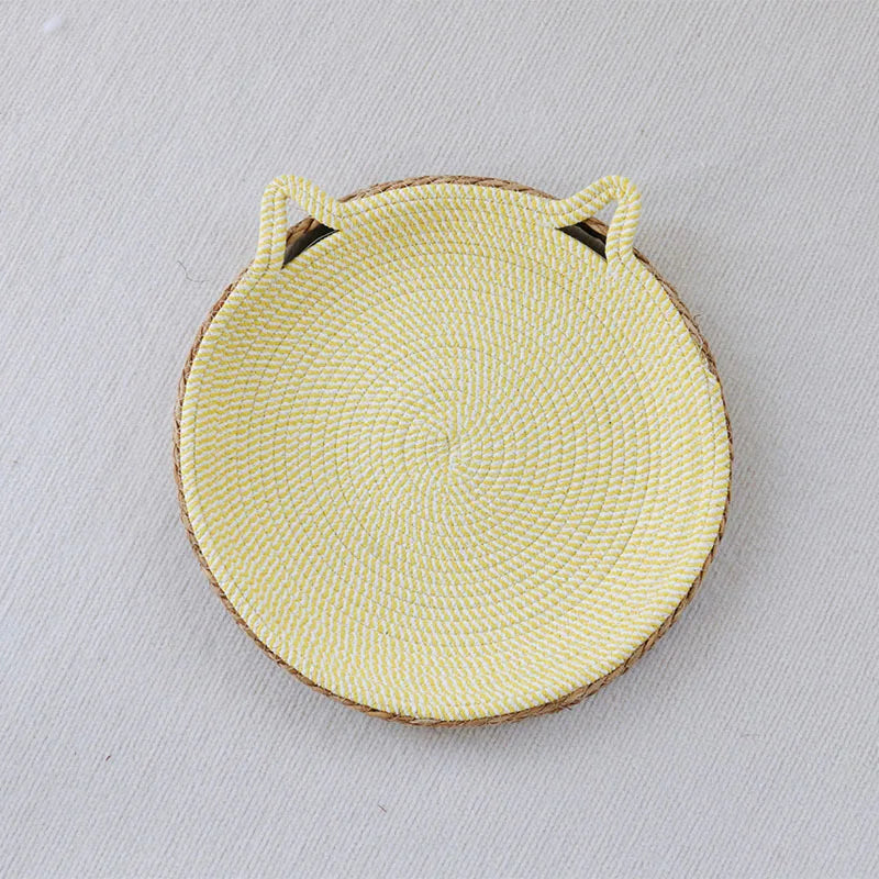 Rattan Woven Cat Scratch Board