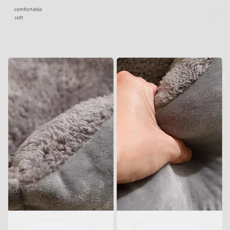 Soft Plush Cat Cushion Bed