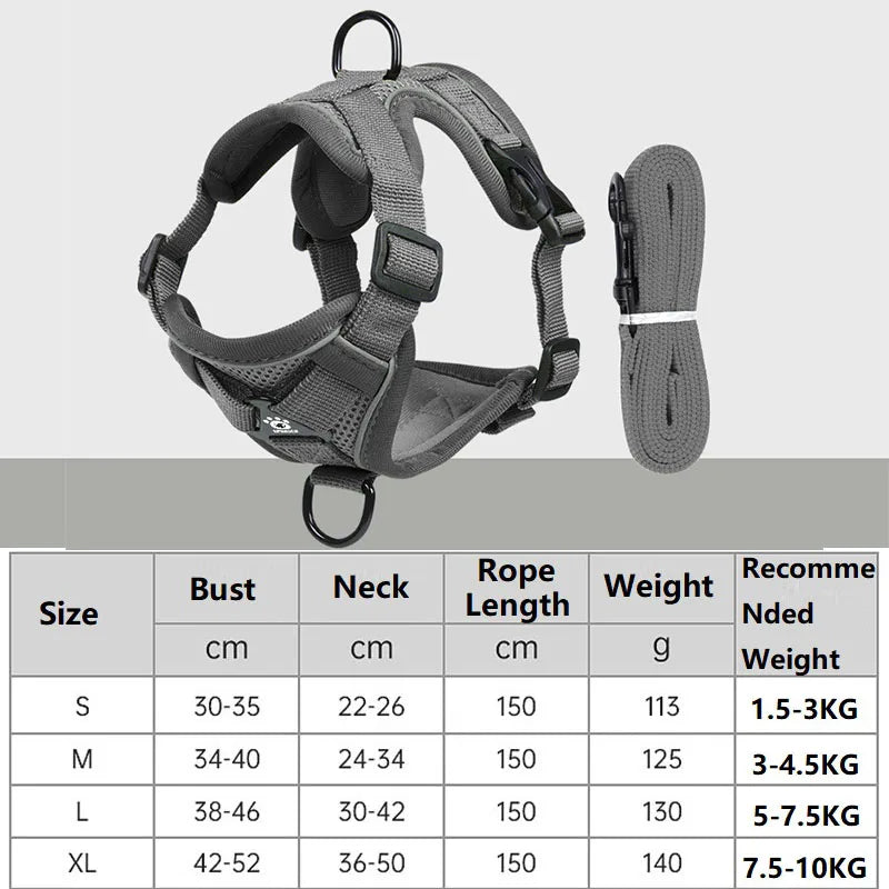 Anti-Escape Cat Harness & Leash