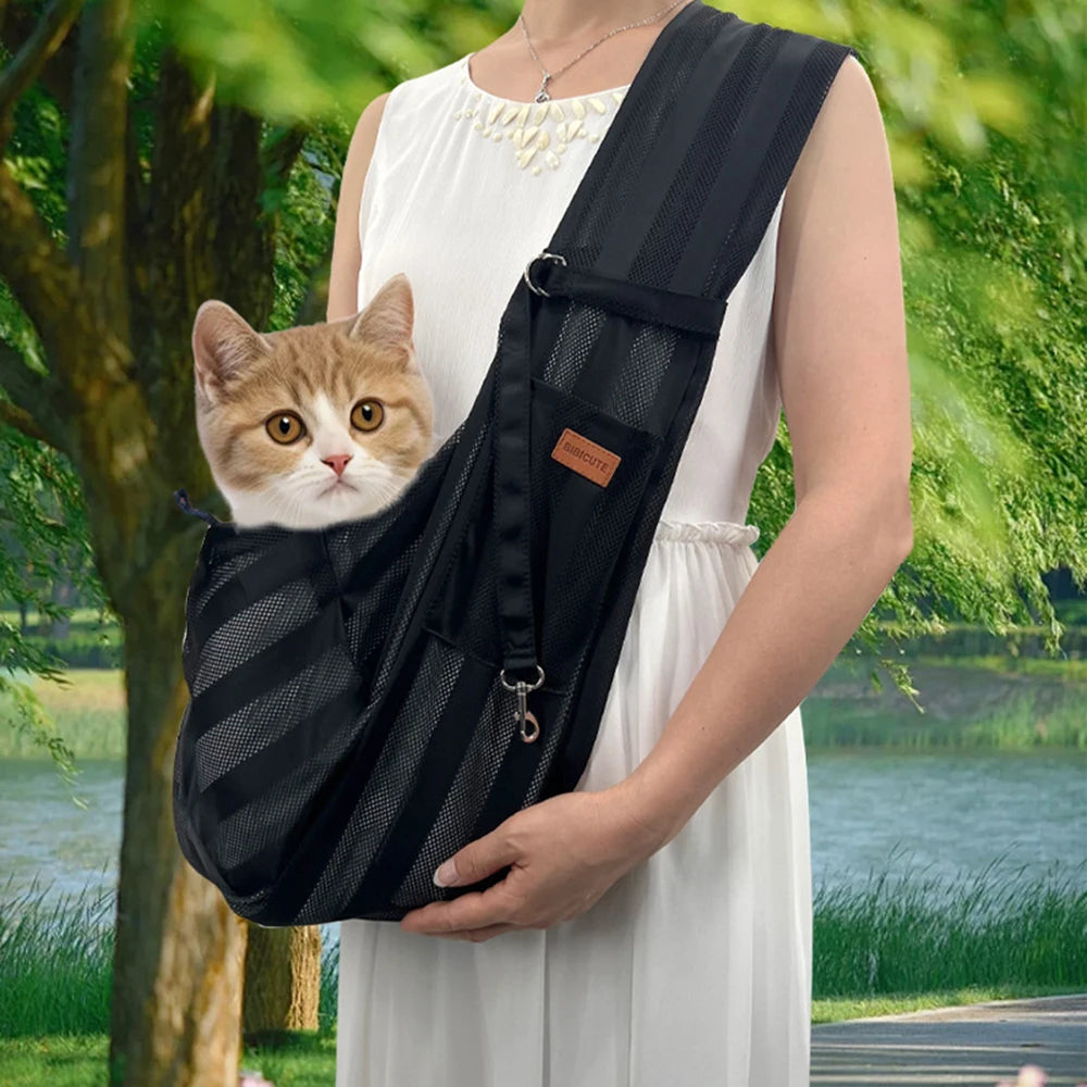 Breathable Summer cat Shoulder Carrier