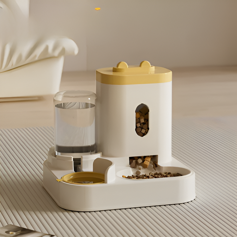 Auto Cat Food & Water Bowl