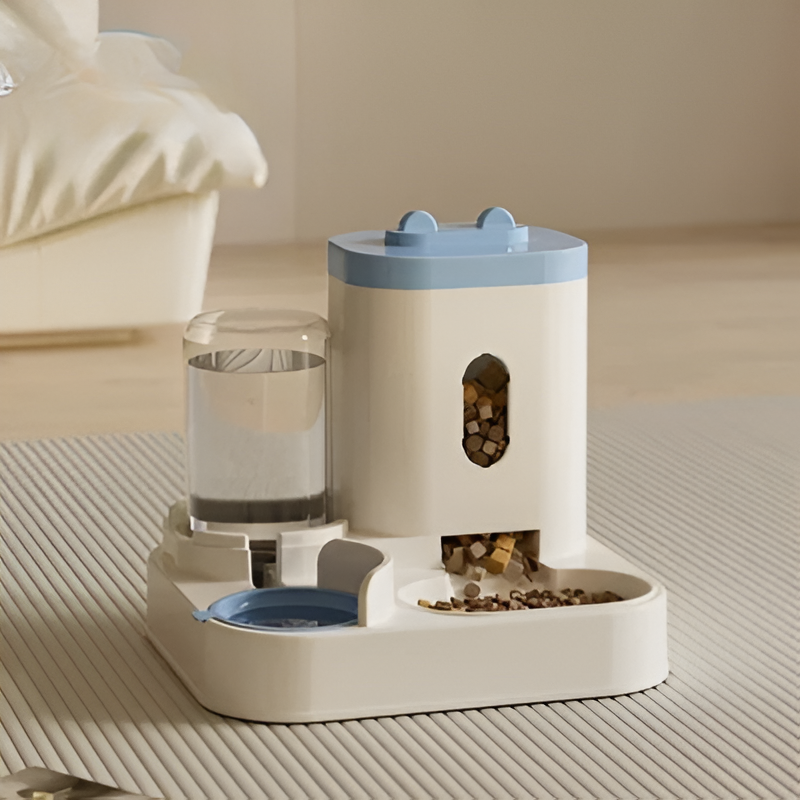 Auto Cat Food & Water Bowl